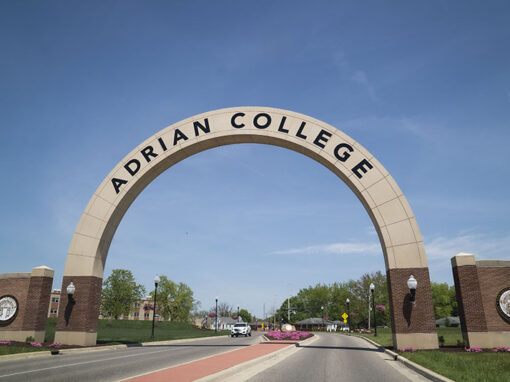 Adrian College Arch